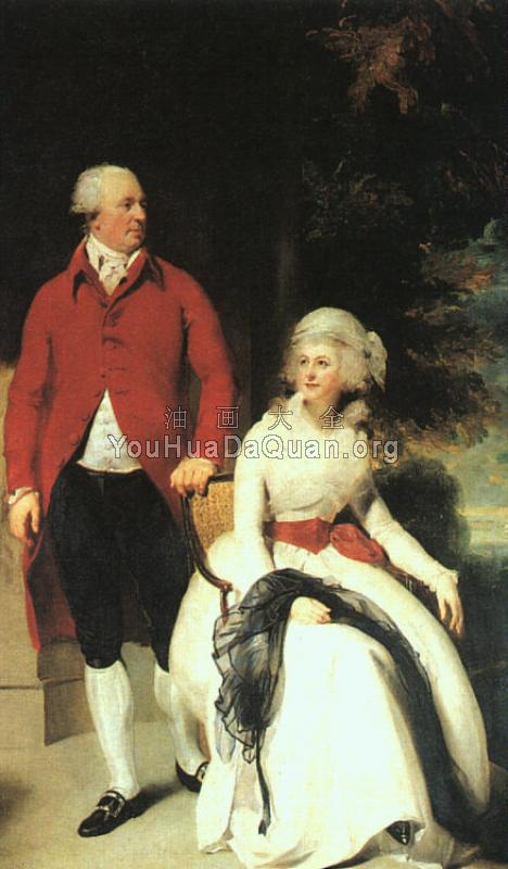 Portrait of Mr and Mrs Julius Angerstein - 托马斯·劳伦斯爵士
